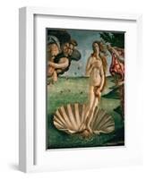 The Birth of Venus (Venus Anadyomene), Detail-Sandro Botticelli-Framed Giclee Print