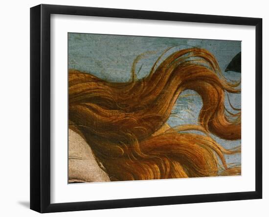 The Birth of Venus (Venus Anadyomene), Detail-Sandro Botticelli-Framed Giclee Print