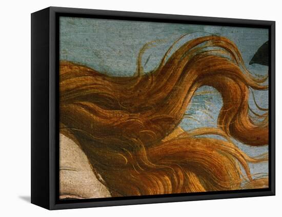 The Birth of Venus (Venus Anadyomene), Detail-Sandro Botticelli-Framed Stretched Canvas