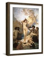 The Birth of Venus-William Adolphe Bouguereau-Framed Giclee Print