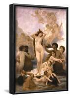 The Birth of Venus-William Adolphe Bouguereau-Framed Art Print