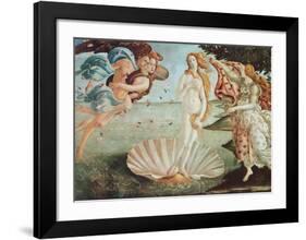 The Birth of Venus-Sandro Botticelli-Framed Art Print