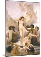 The Birth of Venus-William Adolphe Bouguereau-Mounted Giclee Print