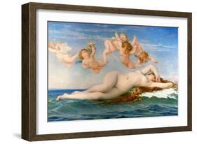 The Birth Of Venus-Alexandre Cabanel-Framed Giclee Print