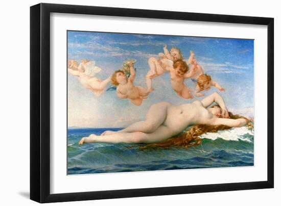 The Birth Of Venus-Alexandre Cabanel-Framed Giclee Print