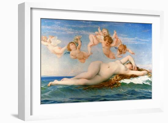 The Birth Of Venus-Alexandre Cabanel-Framed Giclee Print