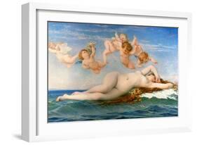 The Birth Of Venus-Alexandre Cabanel-Framed Giclee Print