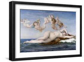 The Birth of Venus-Alexandre Cabanel-Framed Premium Giclee Print