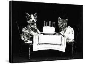 The Birthday Cake, 1914-Science Source-Framed Stretched Canvas