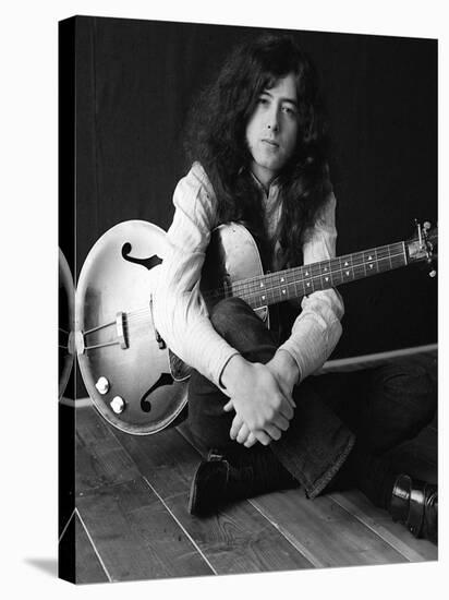 The Birthday of Jimmy Page, Led Zeppelin Guitarist-null-Stretched Canvas