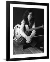 The Birthday of Jimmy Page, Led Zeppelin Guitarist-null-Framed Photographic Print