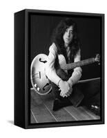 The Birthday of Jimmy Page, Led Zeppelin Guitarist-null-Framed Stretched Canvas