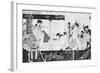 'The Birthday of Madame Cigale', c1893-Aubrey Beardsley-Framed Giclee Print