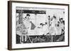 'The Birthday of Madame Cigale', c1893-Aubrey Beardsley-Framed Giclee Print