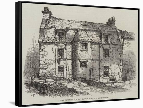 The Birthplace of David Roberts, Edinburgh-Samuel Read-Framed Stretched Canvas