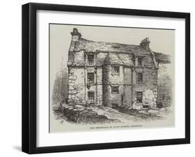 The Birthplace of David Roberts, Edinburgh-Samuel Read-Framed Giclee Print