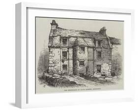 The Birthplace of David Roberts, Edinburgh-Samuel Read-Framed Giclee Print