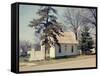 The Birthplace of Harry Truman in Lamar, Missouri.-null-Framed Stretched Canvas