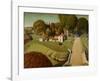 The Birthplace of Herbert Hoover, West Branch, Iowa, 1931-Grant Wood-Framed Art Print