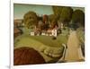 The Birthplace of Herbert Hoover, West Branch, Iowa, 1931-Grant Wood-Framed Giclee Print