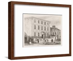 The Birthplace of Lord Eldon, Chancellor, in Newcastle-On- Tyne-null-Framed Art Print