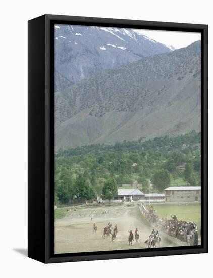 The Birthplace of Polo, Chitral, North West Frontier Province, Pakistan, Asia-Upperhall Ltd-Framed Stretched Canvas