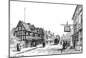 The Birthplace of Shakespeare, Stratford-Upon-Avon, Warwickshire, 1885-Edward Hull-Mounted Giclee Print