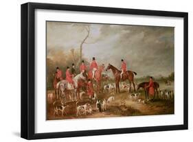 The Birton Hunt-John E. Ferneley-Framed Giclee Print