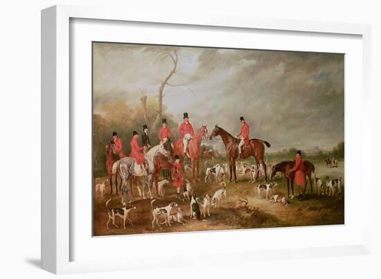 The Birton Hunt-John E. Ferneley-Framed Giclee Print