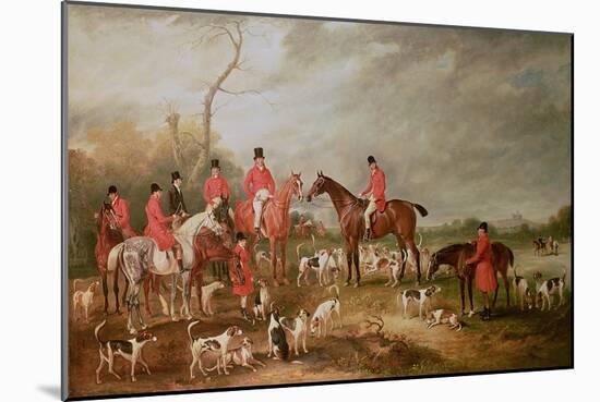 The Birton Hunt-John E. Ferneley-Mounted Giclee Print