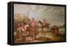 The Birton Hunt-John E. Ferneley-Framed Stretched Canvas