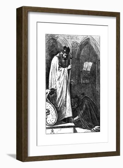 The Bishop and the Knight, 1862-John Everett Millais-Framed Giclee Print