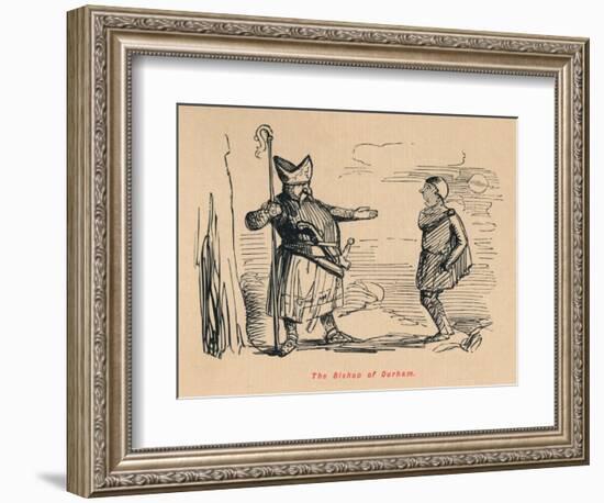 'The Bishop of Durham', c1860, (c1860)-John Leech-Framed Giclee Print