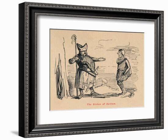 'The Bishop of Durham', c1860, (c1860)-John Leech-Framed Giclee Print