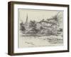 The Bishop's Palace, Derry, Where Lord Salisbury Stayed-Joseph Holland Tringham-Framed Giclee Print