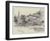 The Bishop's Palace, Derry, Where Lord Salisbury Stayed-Joseph Holland Tringham-Framed Giclee Print