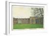 The Bishop's Palace, Wells, 2010-Matthew Grayson-Framed Giclee Print