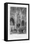 The Bishop's Throne, Exeter Cathedral, Devon, C1836-C1842-Benjamin Winkles-Framed Stretched Canvas