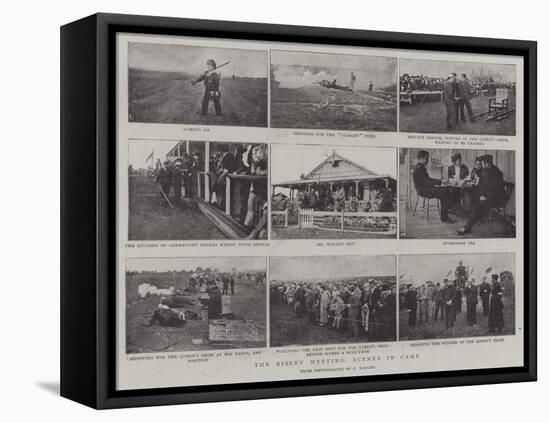 The Bisley Meeting, Scenes in Camp-null-Framed Stretched Canvas