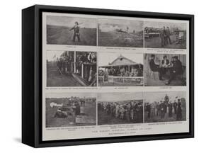 The Bisley Meeting, Scenes in Camp-null-Framed Stretched Canvas