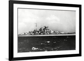 The Bismark - German Battleship-null-Framed Photographic Print