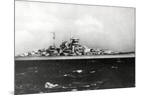 The Bismark - German Battleship-null-Mounted Photographic Print