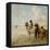 The Bison Hunters-Nathaniel Hughes John Baird-Framed Stretched Canvas