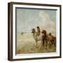 The Bison Hunters-Nathaniel Hughes John Baird-Framed Premium Giclee Print