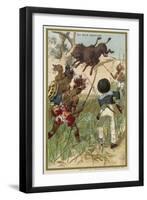 The Bison-null-Framed Premium Giclee Print