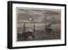 The Bitter Lakes, Suez Canal-null-Framed Giclee Print