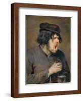 The Bitter Potion-Adriaen Brouwer-Framed Giclee Print