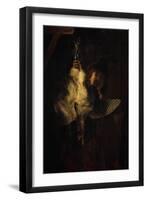 The Bittern Hunter, 1639-Rembrandt van Rijn-Framed Giclee Print