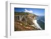 The Bixby Bridge Along Highway 1 on California's Coastline-Andrew Shoemaker-Framed Photographic Print