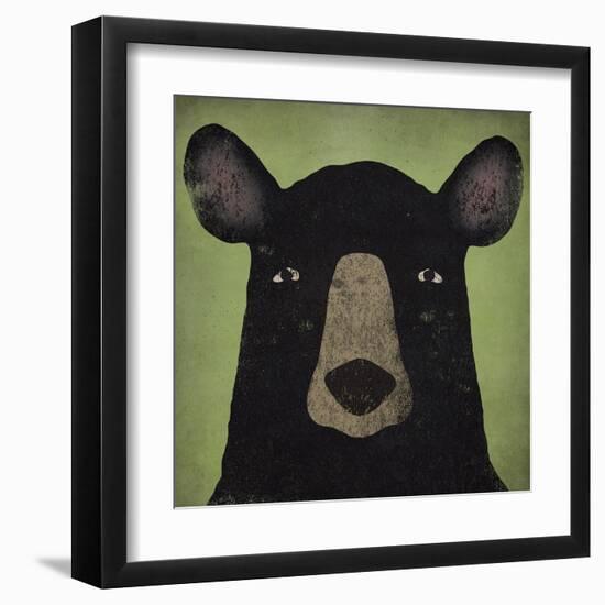 The Black Bear-Ryan Fowler-Framed Art Print